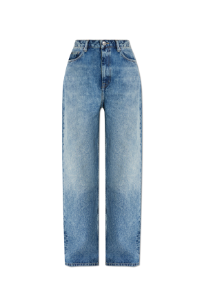 デニム・ジーパン Michael Michael Kors WIDE JEANS Stretch Denim Wide-Leg Cargo Jeans | Michael Kors [US]
